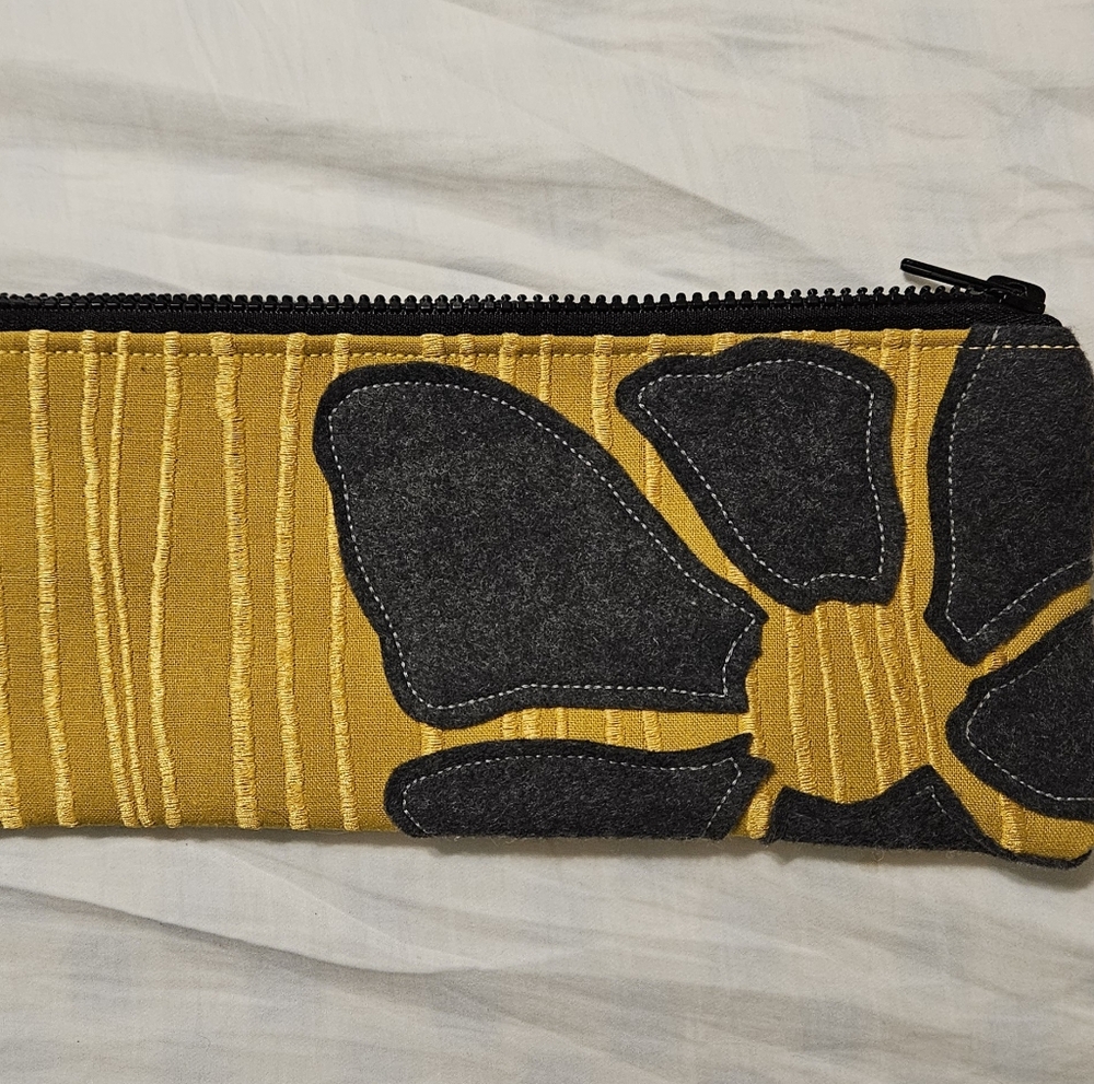 Permanent Baggage Gold/blue Wristlet Clutch Bag Purse With Bangle